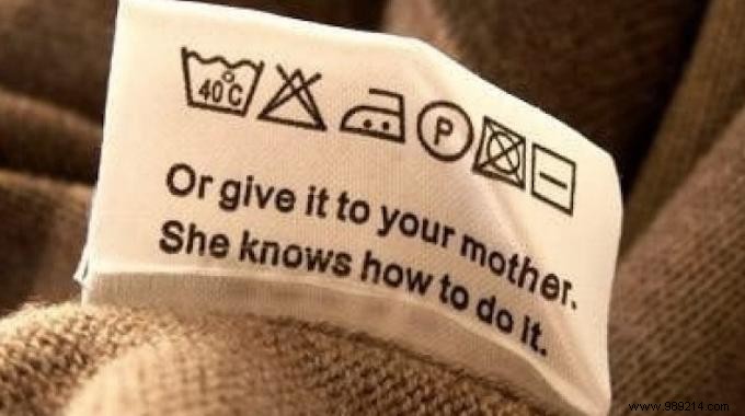 Washing Labels:Finally a Guide to Understanding Their Meanings. 