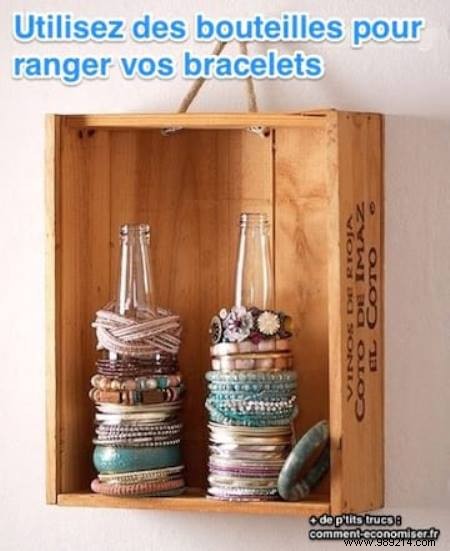 The Genius Trick To Store &View Your Bracelets At The Same Time. 