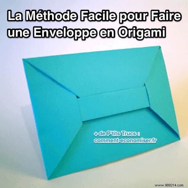 How to Make an Origami Envelope Easily. 