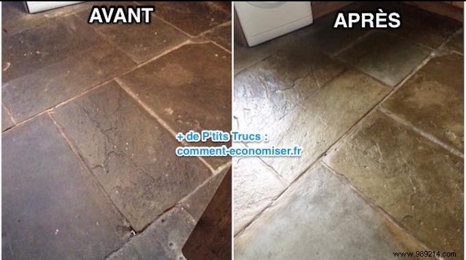 The Tip To Clean and SHINE a DIRTY Tile. 