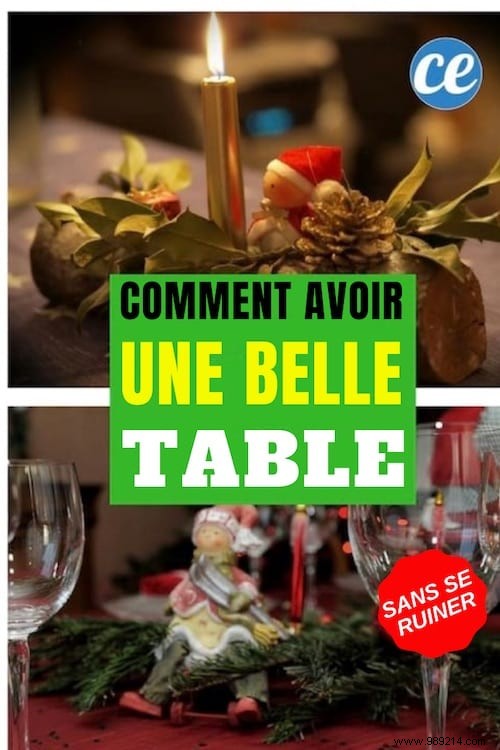 How to Have a Beautiful Christmas Table WITHOUT breaking the bank? 
