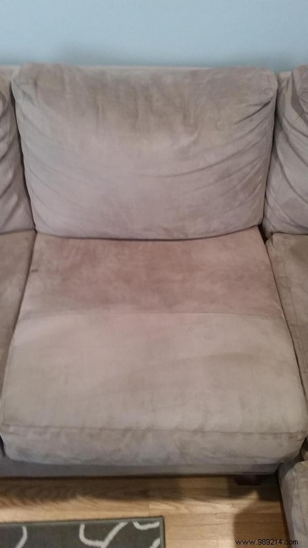 How to Clean a Microfiber Sofa EASILY. 
