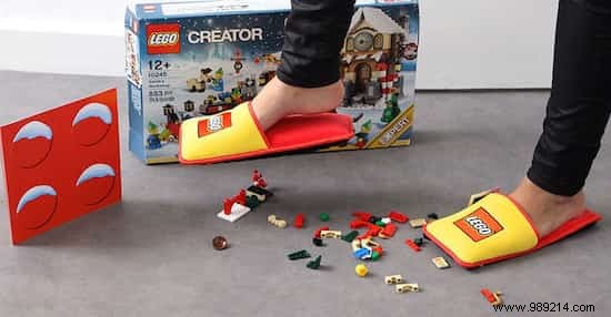LEGO Invents Anti-Lego Slippers To End 66 Years Of Pain. 