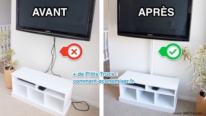 How to Hide TV Cables in 5 Minutes. 