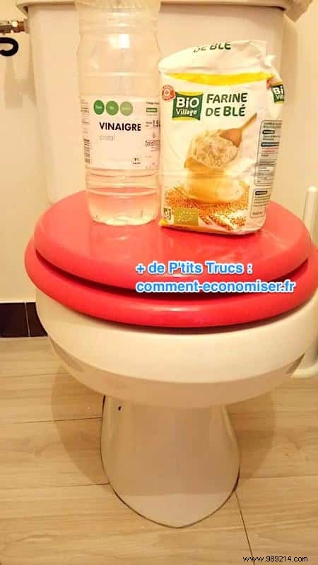 Against tartar No more toilet ducks needed! Use White Vinegar instead. 
