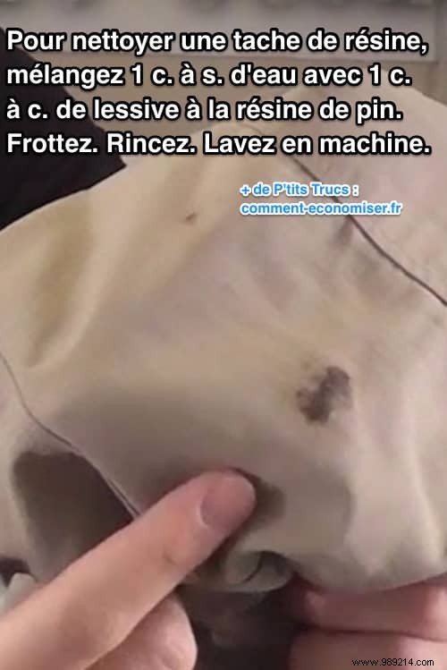 The Powerful Trick To Remove A Resin Stain From Clothes. 