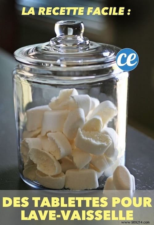 The EASY and CHEAP Recipe for Dishwasher Tablets. 