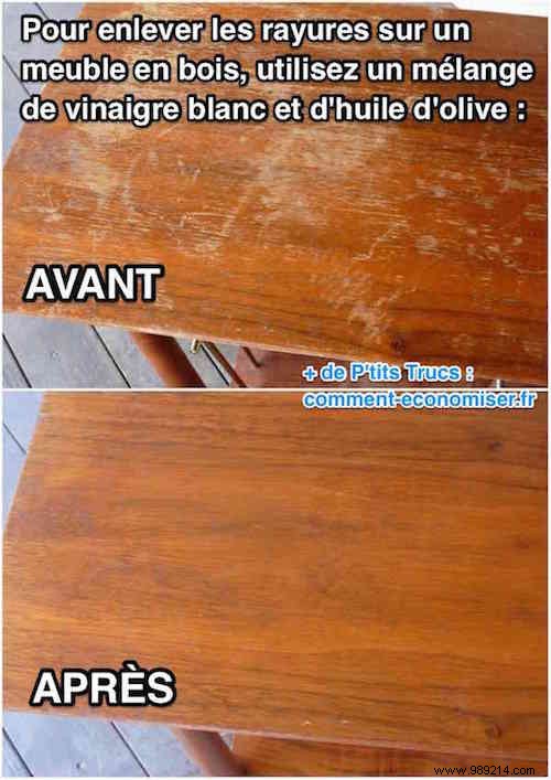 Do you have a wooden table? 11 Miracle Tricks To Make All Stains Disappear. 