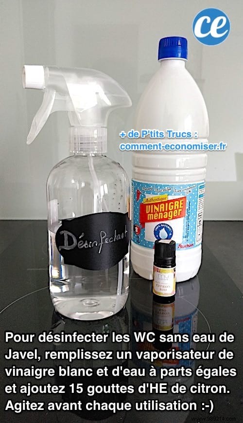 No More Bleach For Toilets! Use This Homemade White Vinegar Disinfectant Instead. 