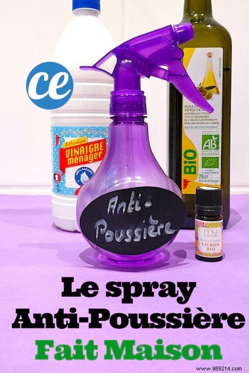 The Homemade Anti-Dust Spray (Even More Effective Than the Ocedar). 