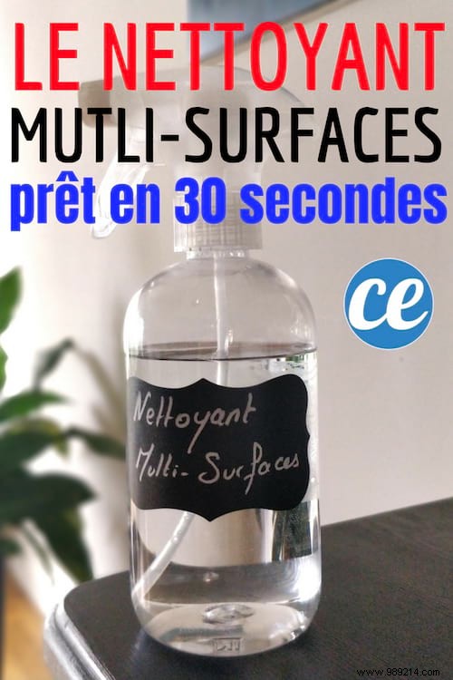 Make This Super Effective Multi-Surface Cleaner In Just 30 Seconds. 