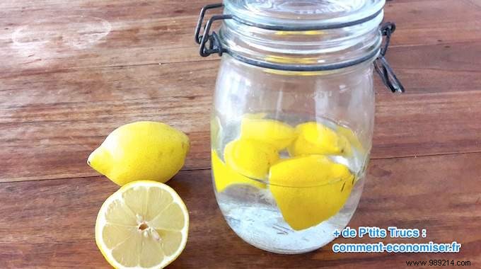 Don t Throw Away Your Lemon Peels! Use them to flavor white vinegar. 