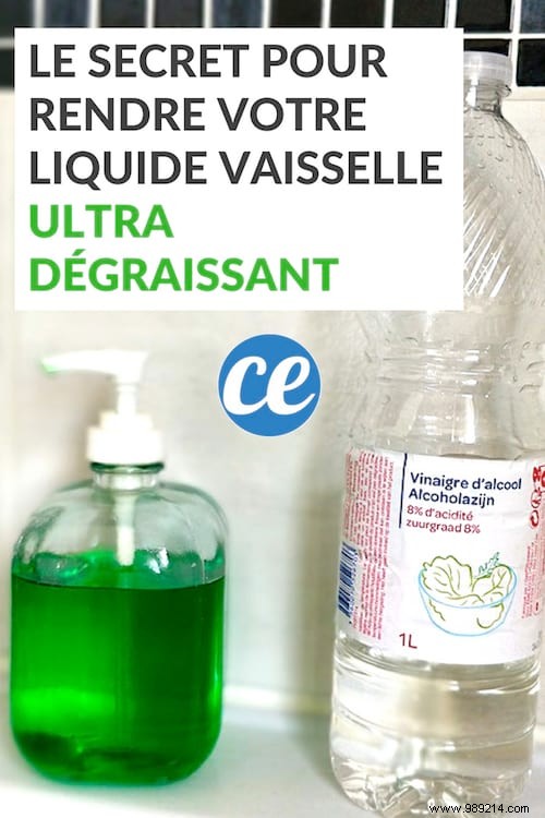 The Secret For Your Dishwashing Liquid To Become ULTRA Degreaser. 