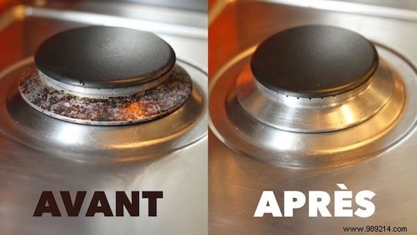 How To Clean Gas Stove Burners With Baking Soda (Quick And Easy). 