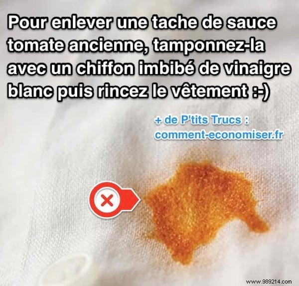 4 Miracle Tips Against Tomato Sauce Stains. 