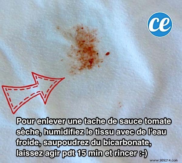 4 Miracle Tips Against Tomato Sauce Stains. 