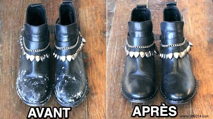 Traces Of Salt On The Shoes? The Brilliant Trick To Eliminate Them. 