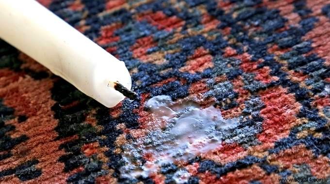 The Amazing Trick To Make A Candle Stain Disappear EASILY. 
