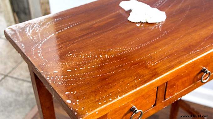 How To Clean And Shine Old Wooden Furniture With HOT MILK! 