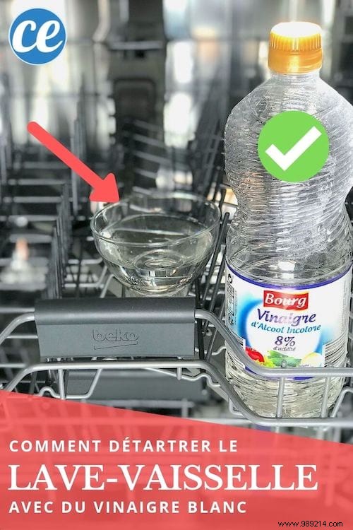 How To Descale Your Dishwasher Easily With White Vinegar. 