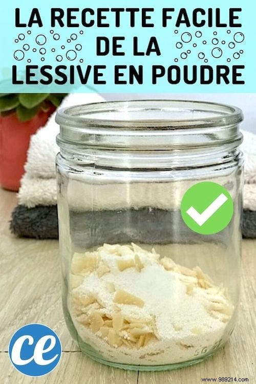 Homemade Powder Detergent is Very Easy to Make (In 2 Minutes)! 