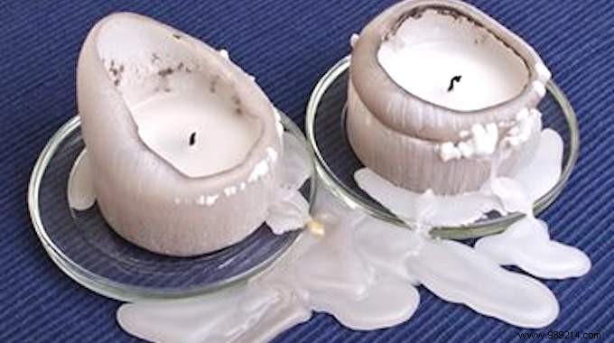 How to remove candle wax from a tablecloth (WITHOUT leaving traces). 