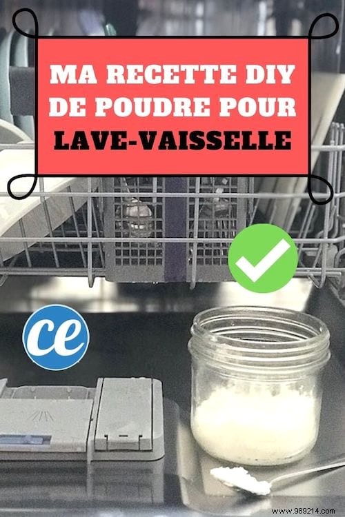 Dishwasher Powder:My Secret Recipe For Shiny Dishes! 