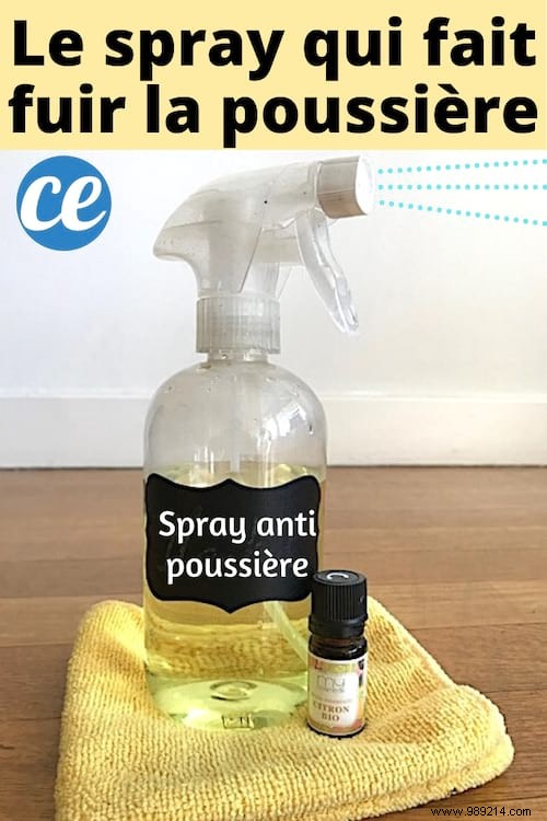 The Magical Homemade Spray That Makes Dust Away For Good! 