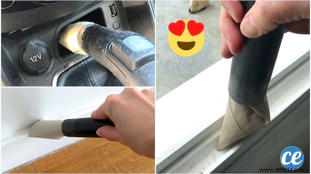 The Genius Trick To Vacuum Dust From Every Corner. 