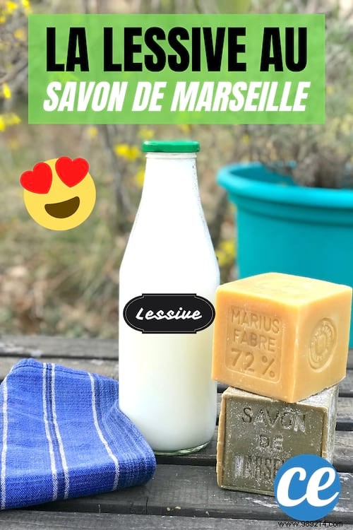 The Ultra Easy (and Economical) Recipe for Marseille Soap Laundry Detergent. 