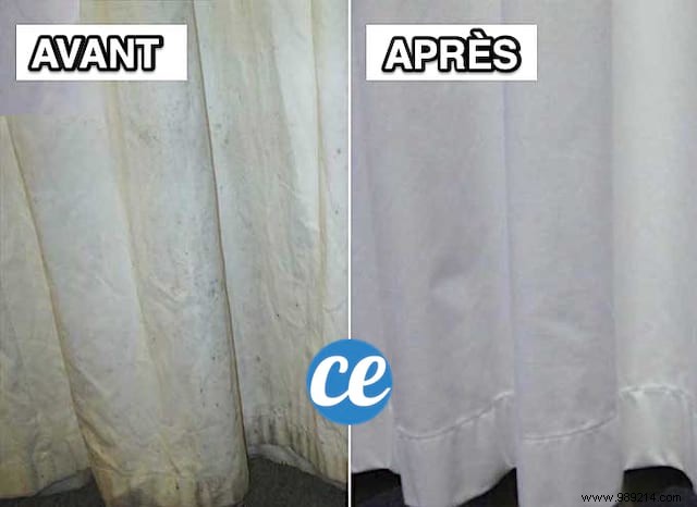 THE Magic Trick To Bring All The Whiteness To Your Curtains. 