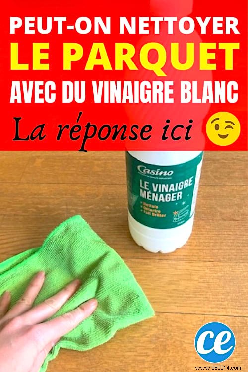 Can You Clean A Wooden Floor With White Vinegar? 