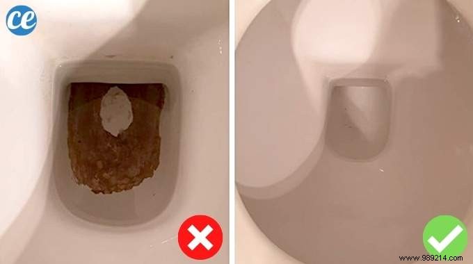 Black Traces At The Bottom Of The Toilet:THE Natural Tip To Eliminate Them WITHOUT Effort. 