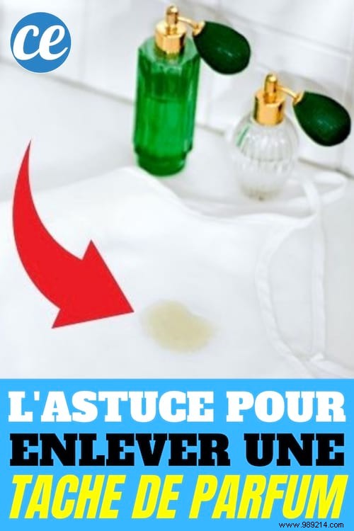 Perfume stain? The Magic Trick To Eliminate It Easily. 