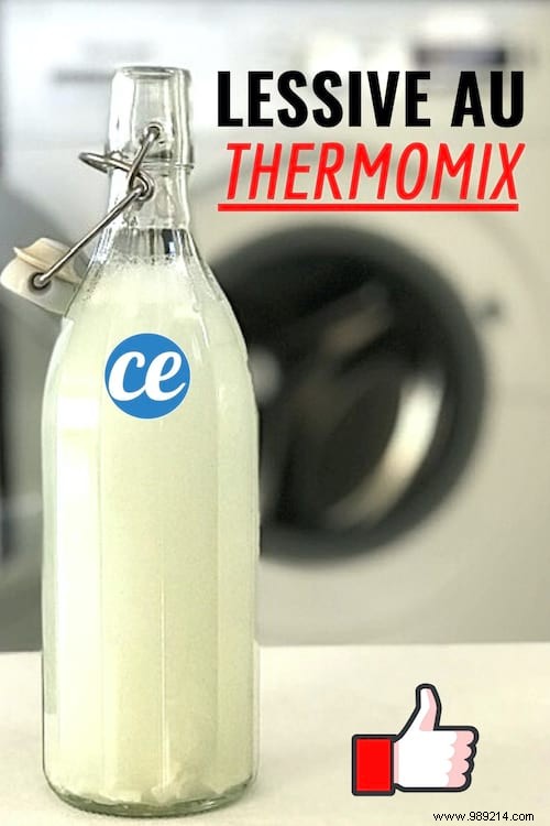 Thermomix Laundry:The Unmissable Recipe With Only 2 Ingredients! 