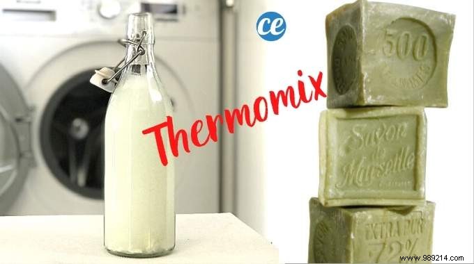 Thermomix Laundry:The Unmissable Recipe With Only 2 Ingredients! 