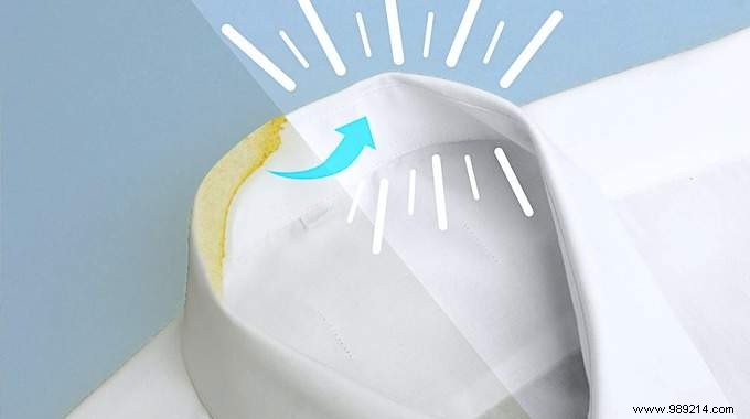 THE Magic Trick To Never Dirty Your Shirt Collar Again. 