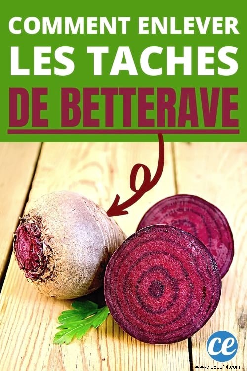 Beet Stains:7 Effective Tips To Get Rid Of It WITHOUT Rubbing. 