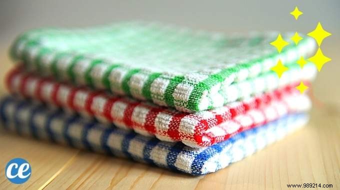 Very Dirty Tea Towels? How to Clean and Disinfect them Easily. 