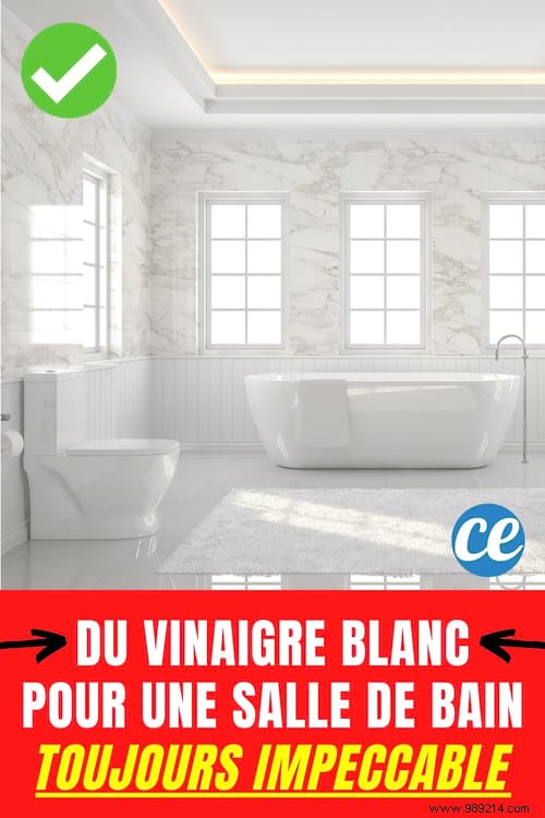 7 White Vinegar Tips For An Always Clean Bathroom WITHOUT Effort. 