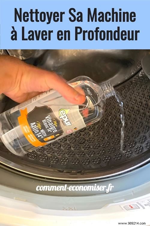 The Simple Trick To Clean Your Washing Machine Thoroughly. 