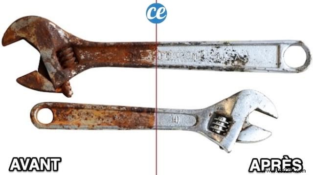 The Magic Trick To Remove Rust WITHOUT Scrubbing. 