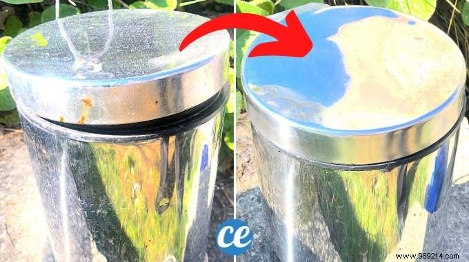 How To Clean A Stainless Steel Bin WITHOUT Leaving Streaks. 