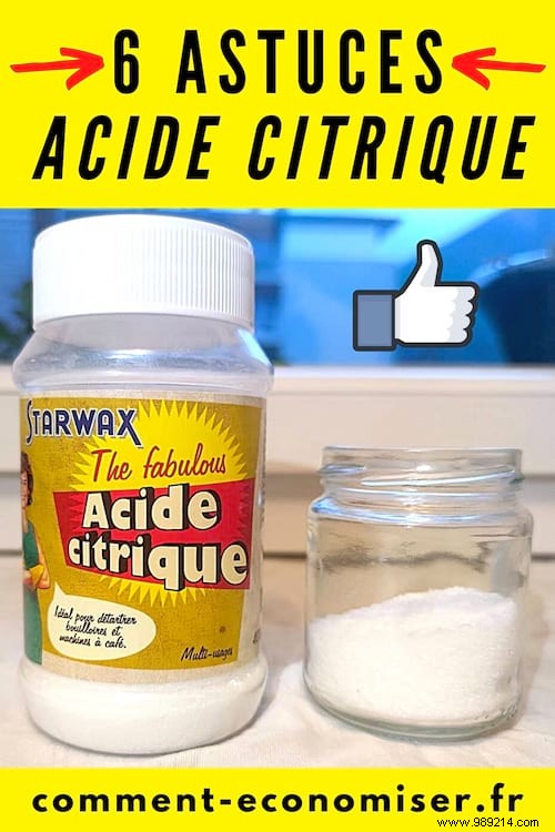 6 Citric Acid Tricks To Descale And Clean Everything At Home. 