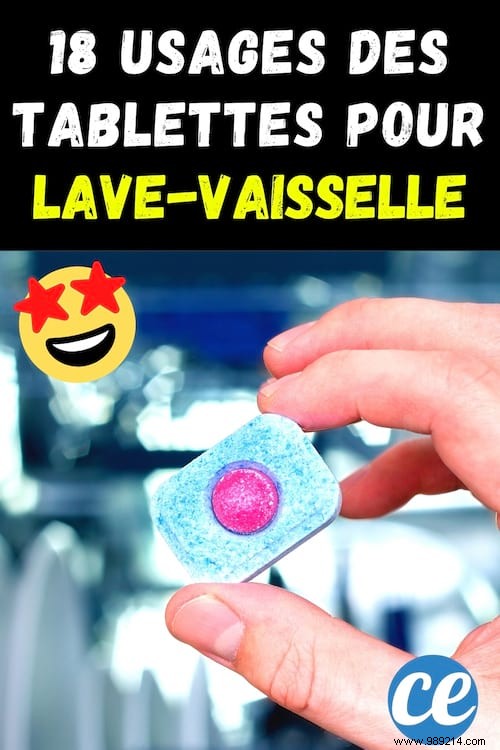 Dishwasher Tablets:18 Uses To Clean Everything At Home WITHOUT Effort. 