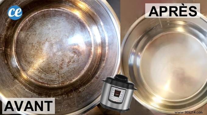 How to Clean a Burnt Pressure Cooker WITHOUT Effort. 