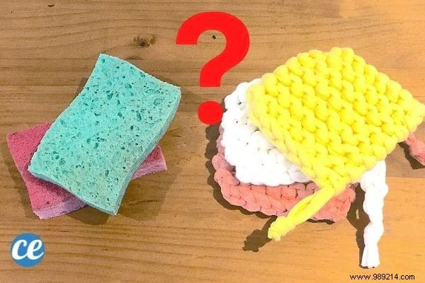 How to Make Tawashi Sponge in 5 min (With Old Socks). 