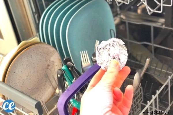 Why Put A Ball Of Aluminum Foil In Your Dishwasher? 