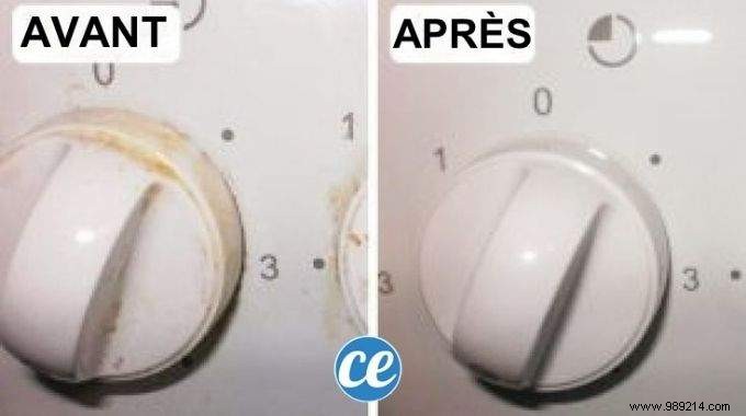 The Tip To Clean Gas Stove Knobs WITHOUT Effort. 