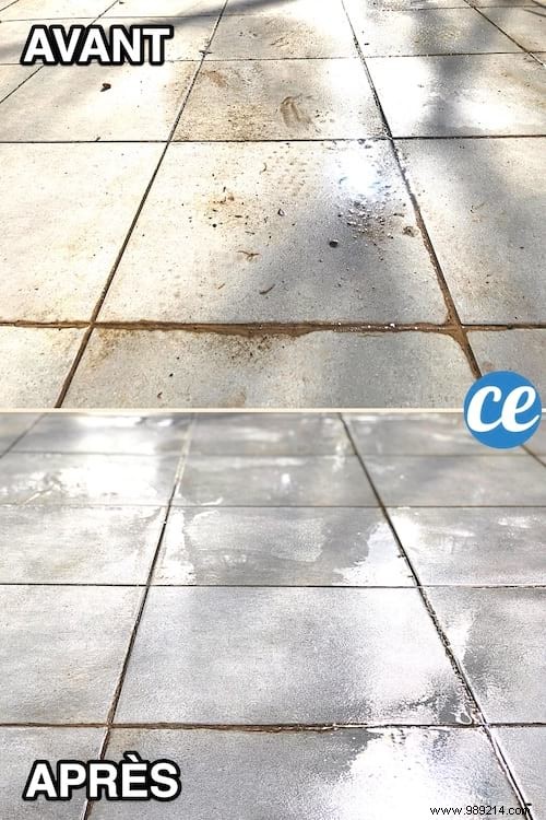 Very Dirty Exterior Tile? The Tip To Clean It And Make It Shine Like New. 
